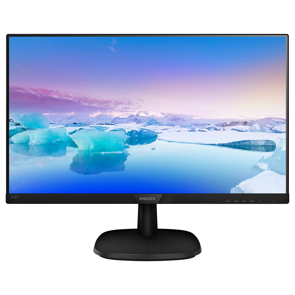 Full HD LCD monitor 243V7QHSB/89 | Philips