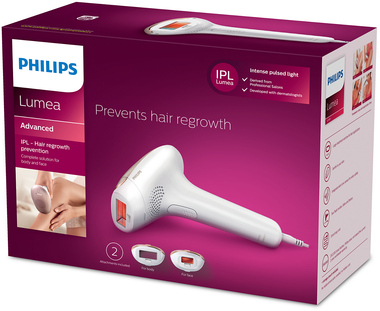 Lumea Advanced IPL - Hair removal device SC1997/60 | Philips