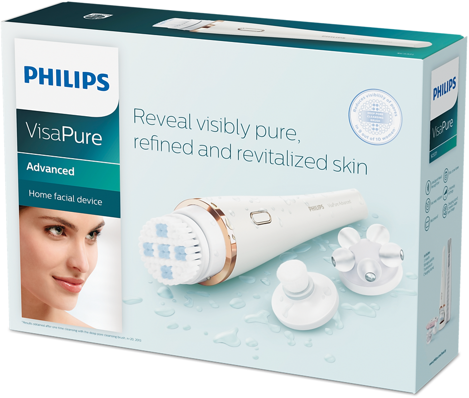 PHILIPS　Visa　Pure VisaPure Advanced 3-in-1 Facial Cleansing Brush<br> SC5371/10