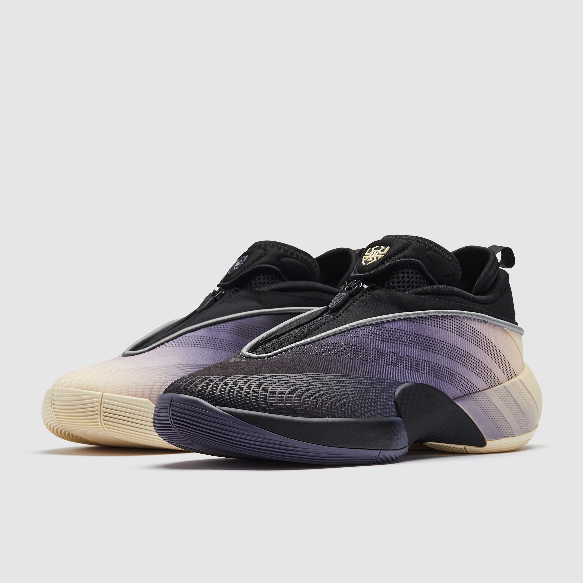 adidas D.O.N Issue 7 - Core Black/Preloved Violet/Warm Vanilla