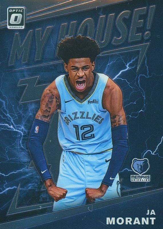 Ja Morant 2019 Optic #7 My House! Price Guide - Sports Card Investor