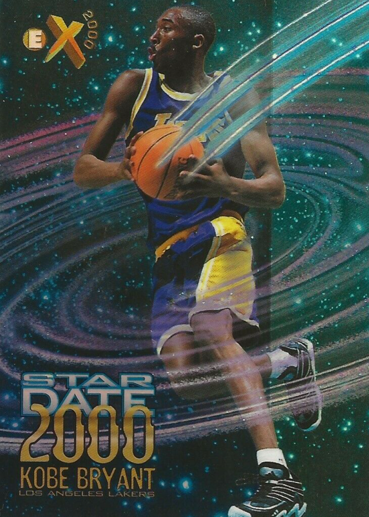Kobe Bryant 1996 Skybox E-X2000 #3 Star Date 2000 Price Guide