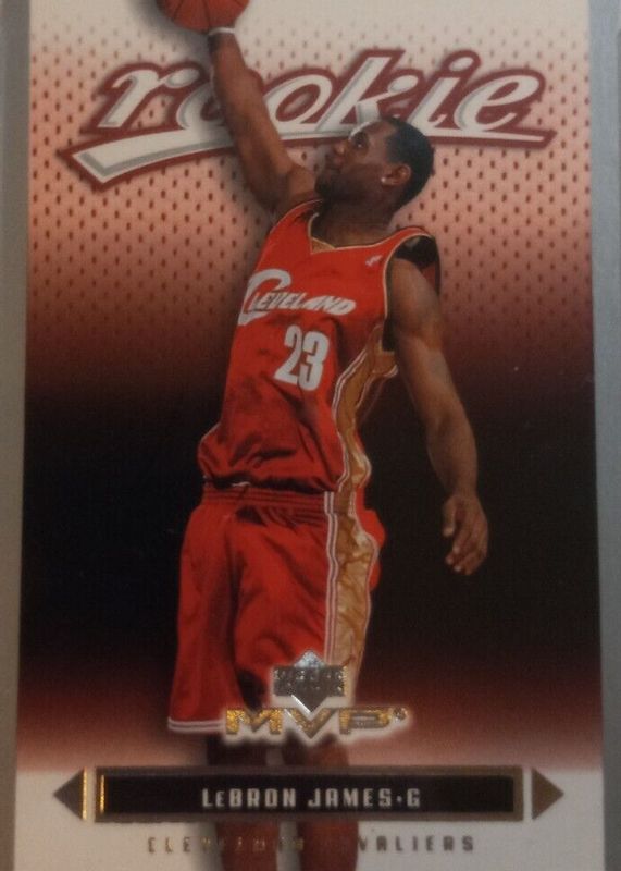 LeBron James 2003 Upper Deck MVP #201 Silver Price Guide - Sports