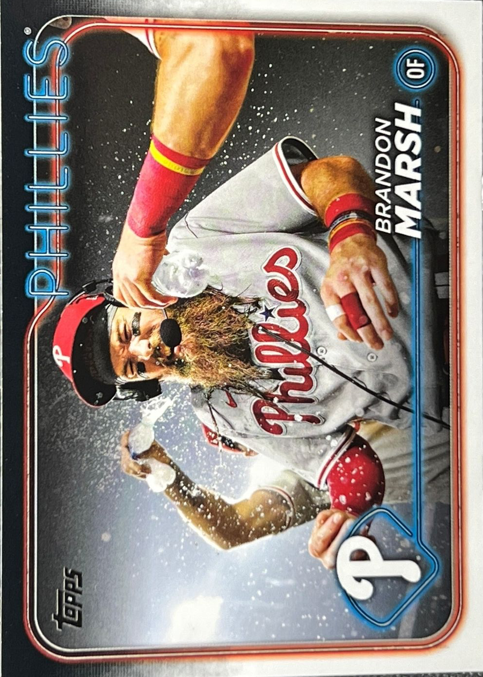 Brandon Marsh 2024 Topps #71 Golden Mirror Image Variation /(SSP