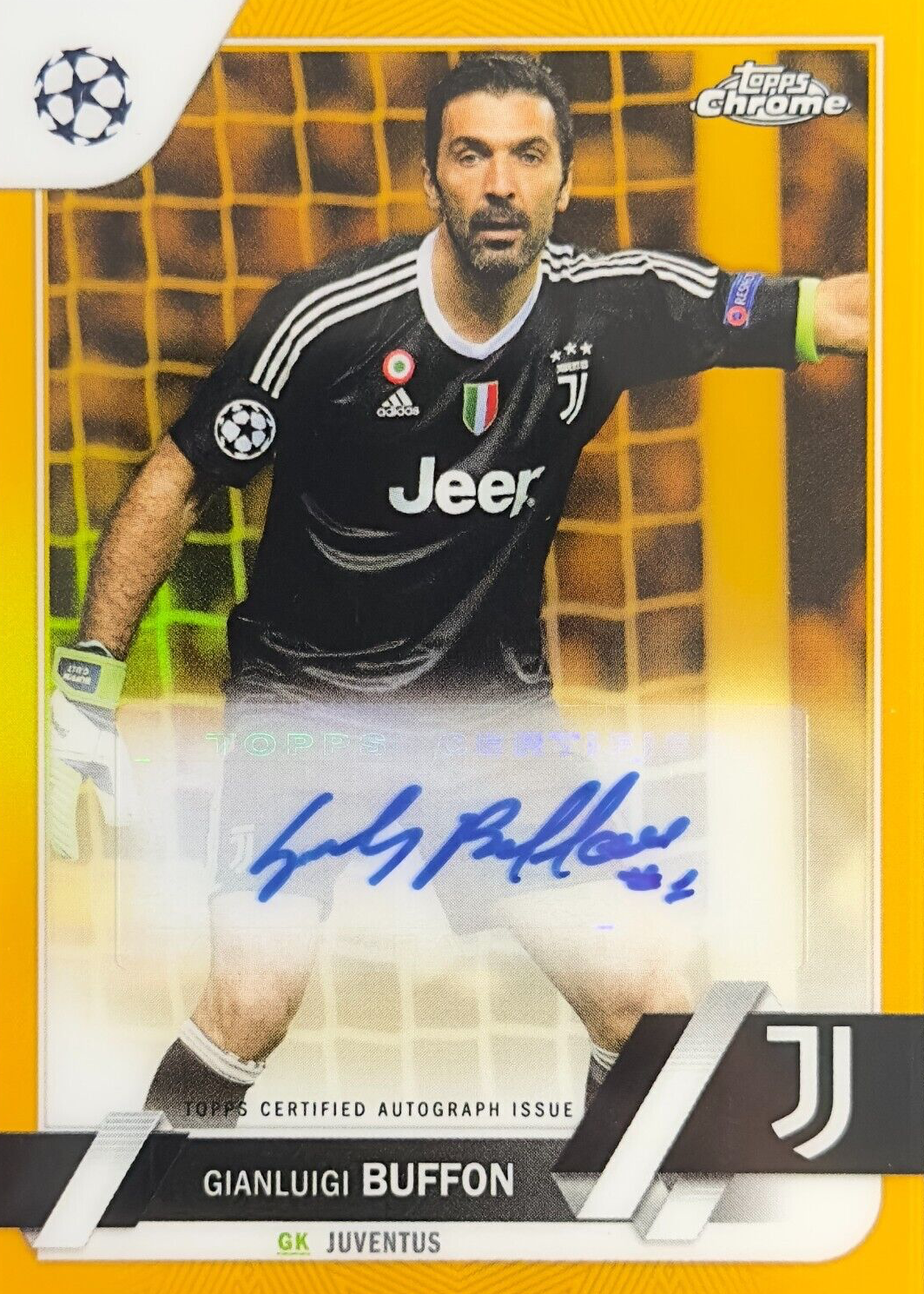 Gianluigi Buffon 2022 Topps Chrome UEFA Club Competitions #CA-GB