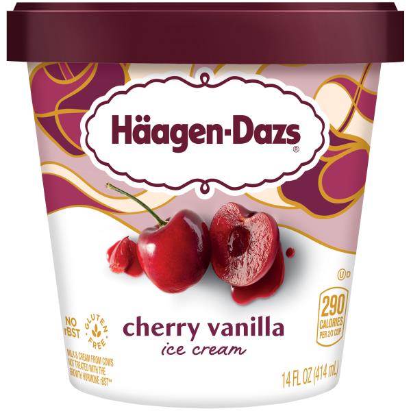 Haagen-Dazs Cherry Vanilla Ice Cream | Publix Super Markets