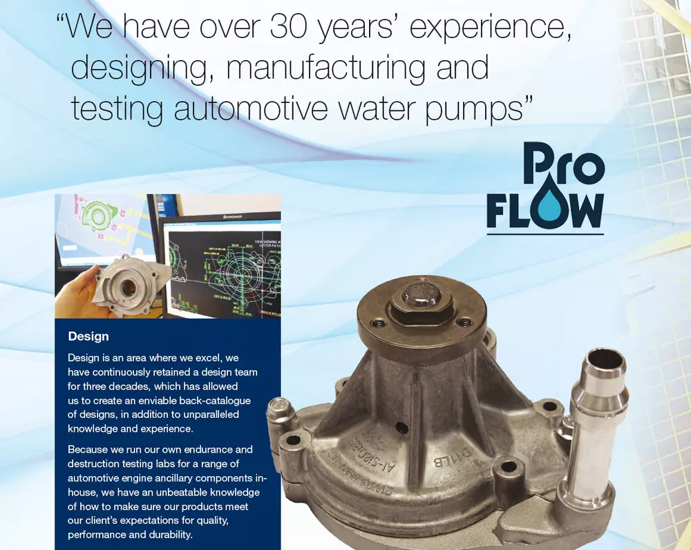 Water Pump With Gasket for Land Rover Discovery & Defender | STC4378