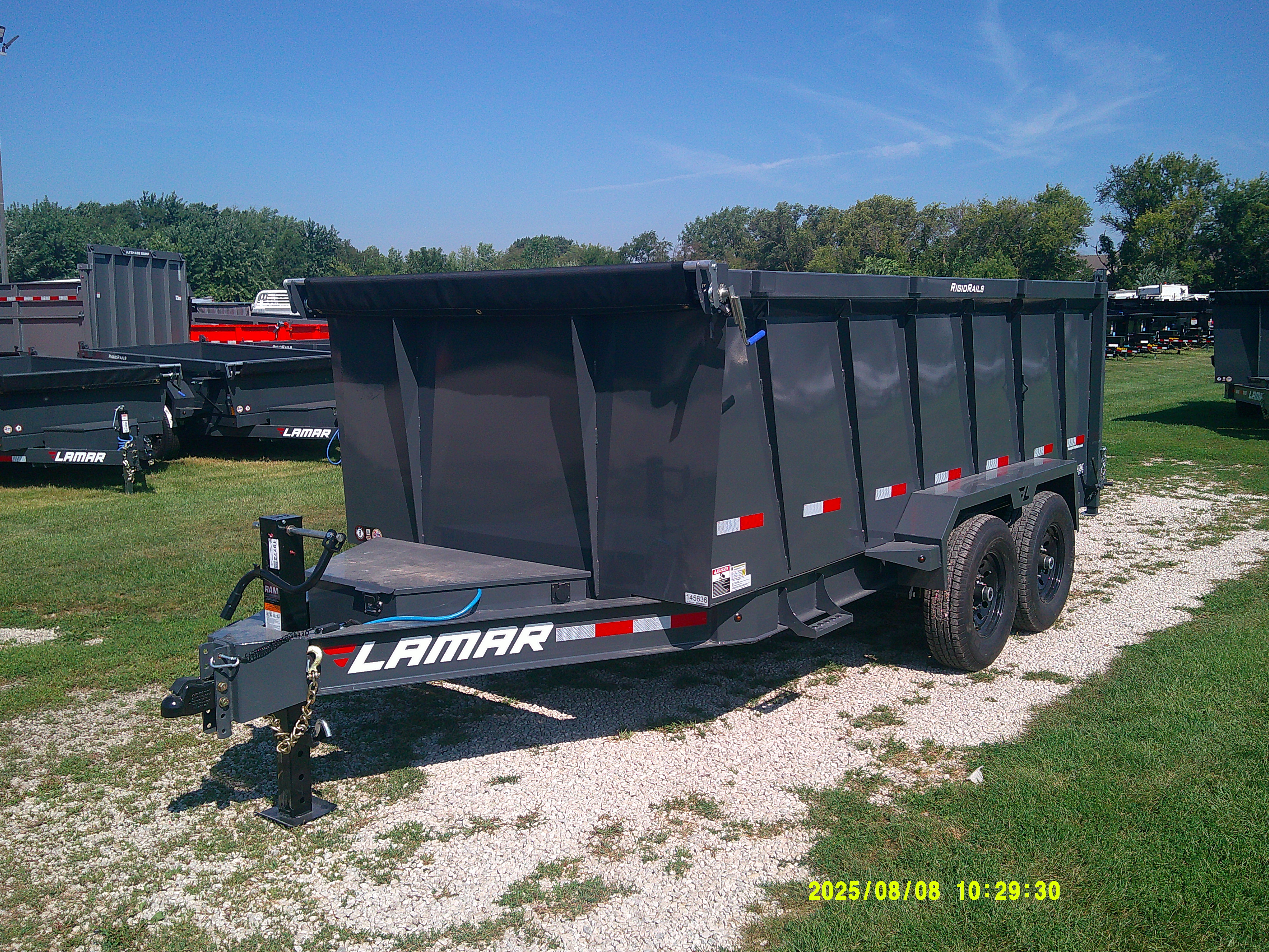 2026 Lamar 83x14' Dump DL831427 :: Rondo Trailer