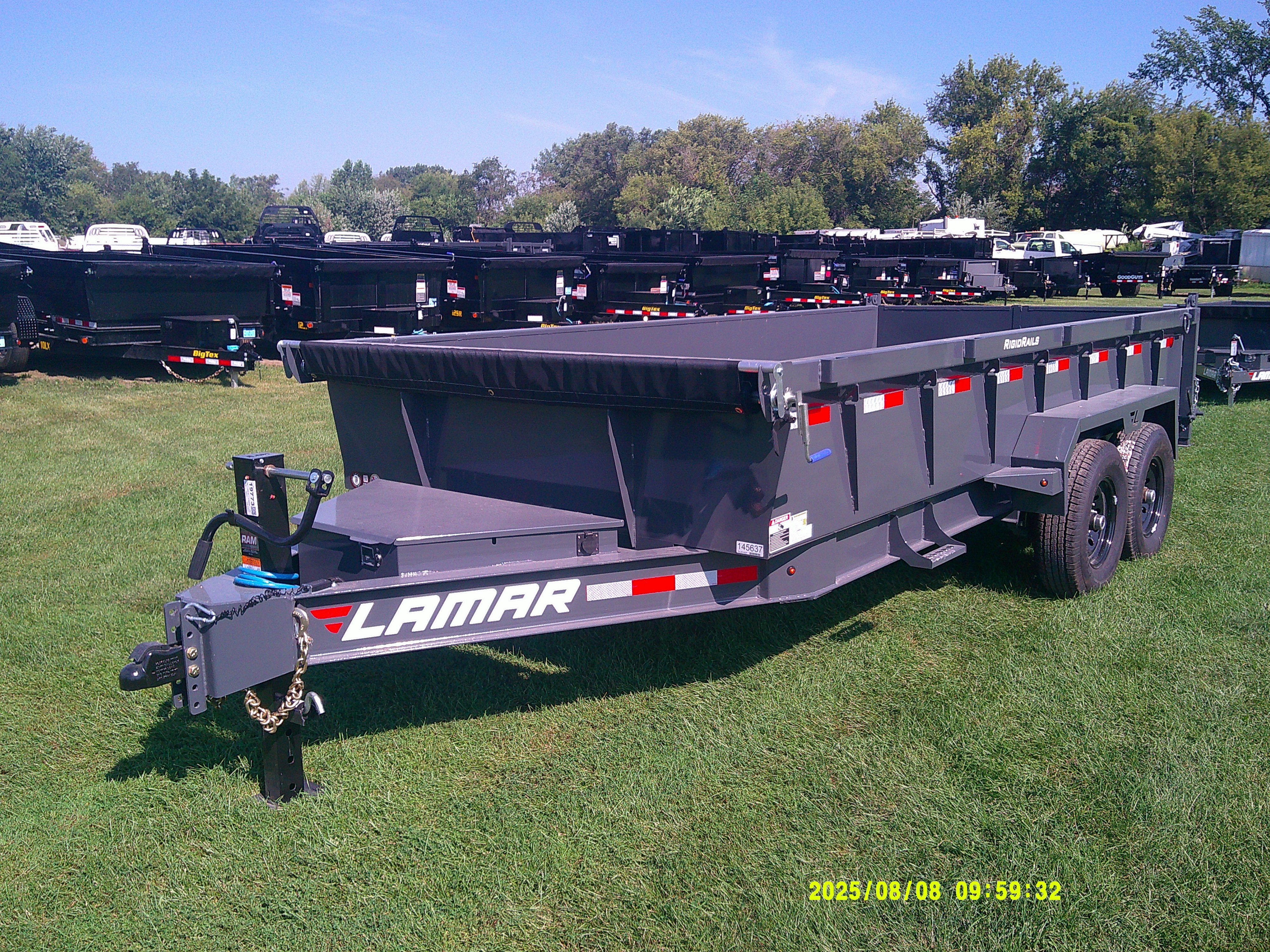 2026 Lamar 83x16' Dump DL831627 :: Rondo Trailer
