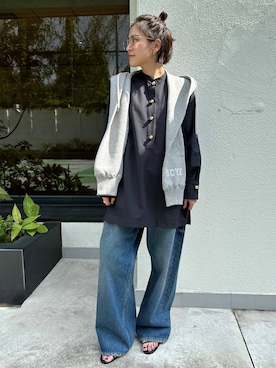 Curensology(カレンソロジー)/スフィアボタンブラウスを使った人気