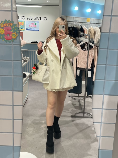 TwinkleCollection】シャギーコート（その他アウター）｜OLIVE des