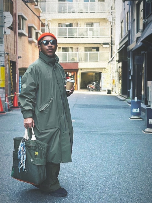green 現HYKE モッズコート