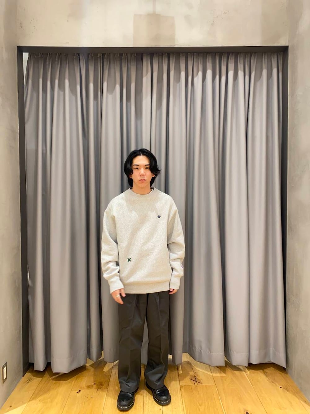 別注』LOWERCASE×Champion LCリバースウィーブbyFACEOKAを使った人気