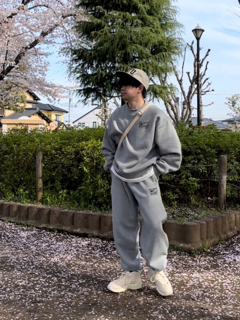 ナイキ Nike スウェットセット グレー スウェット 上下（カラーグレー