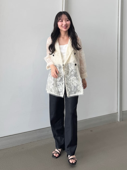 2枚重ね生地で透けにくい】シルキーサテンキャミソール レディース