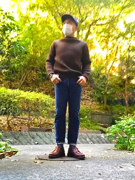 Andersen-Andersenのニット/セーター（ブラウン系）を使った人気