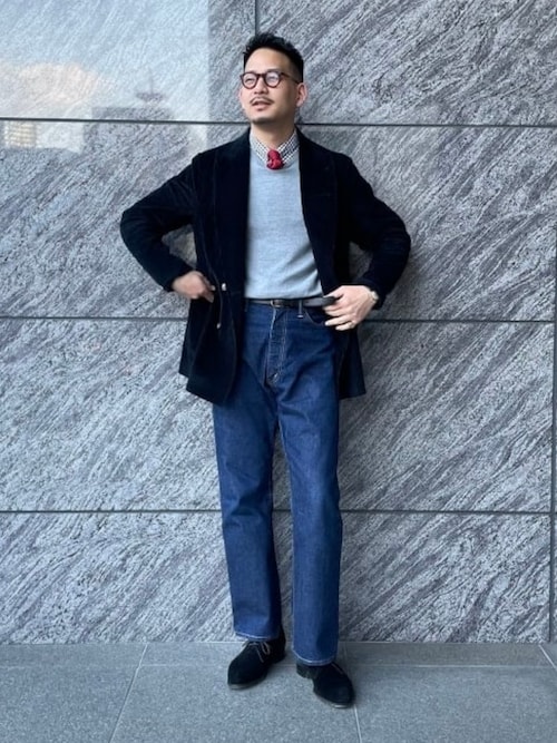 GRAN SASSO / 12ゲージ クルーネック ニット（ニット/セーター）｜Gran