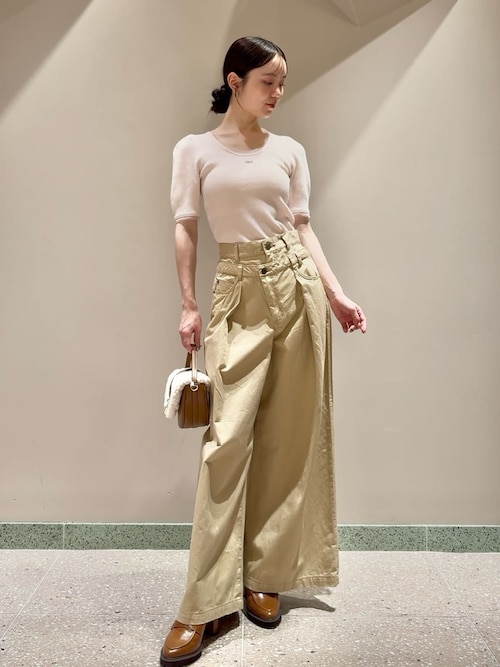 セール】レイヤードデザインパンツ（デニムパンツ）｜SNIDEL