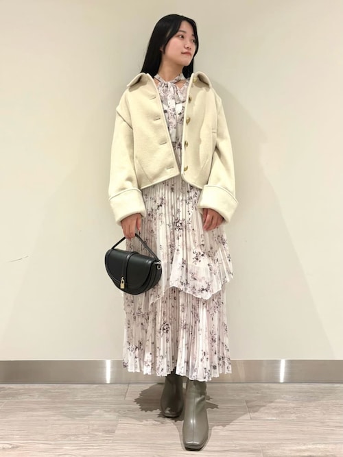 SNIDEL（スナイデル） ブルゾン アウター ステンカラーメタルボタン