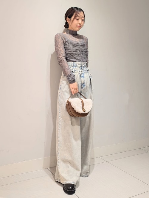 セール】【Chacott】レースシアーTOPS（Tシャツ/カットソー）｜Chacott