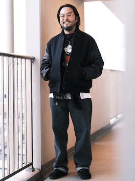 COMOLIのスタジャンを使った人気ファッションコーディネート - WEAR