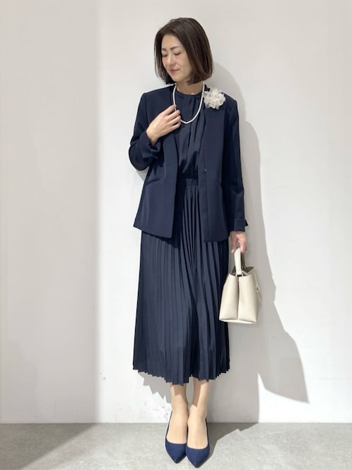 ≪通勤・セレモニー/セットアップ対応≫ Vネックジャケット/ダブル