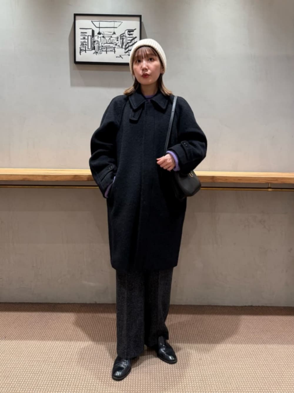 Steven Alan＞シャギー ミドル コートを使った人気ファッション