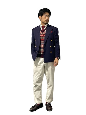 POLO RALPH LAURENのアイテムを使った「紺ブレザー」のメンズ人気