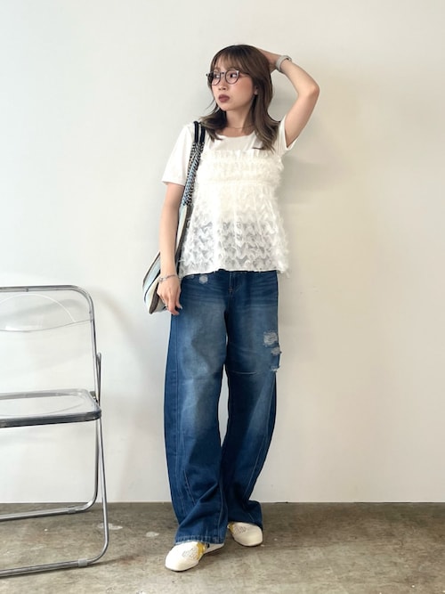 セール】△Feather camisole / フェザーキャミ ビスチェ（キャミソール