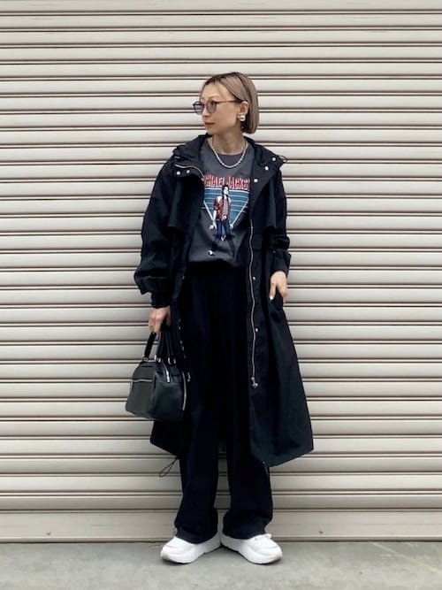 セール】ナイロン ドローコード ロングコート（モッズコート