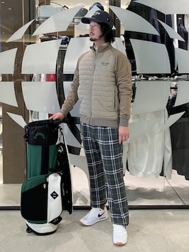 JONES × BEAMS GOLF / 別注 Trouper GREEN キャディバッグを使った人気