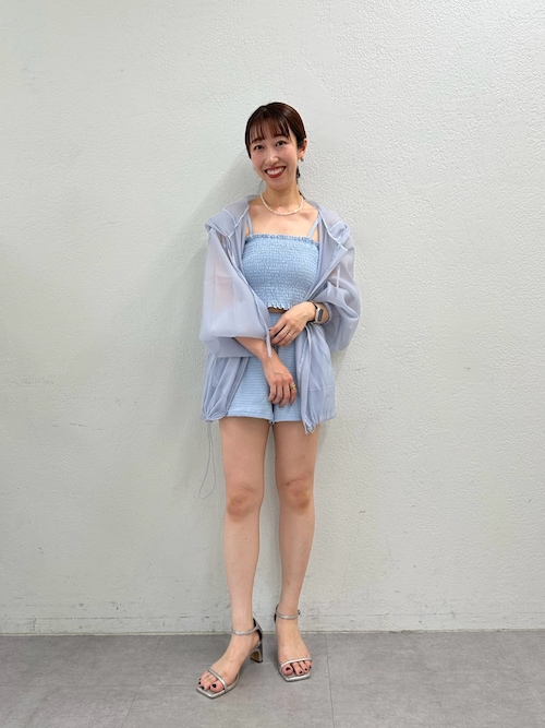 mystic（ミスティック） 水着 シアーパーカー4SETスイムウェア