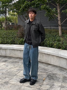 PG × Steven Alan＞ KNOCK BLACK LEATHER/シューズを使った人気