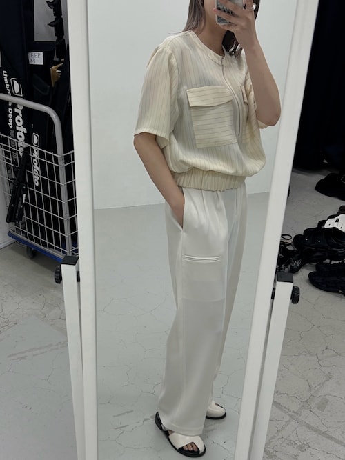 RIM.ARK サンダル Thumb leather flat sandal サムレザーフラット