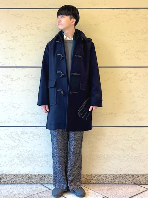 セール】SHIPS: S140 ウールシルク ダッフル コート（ダッフルコート