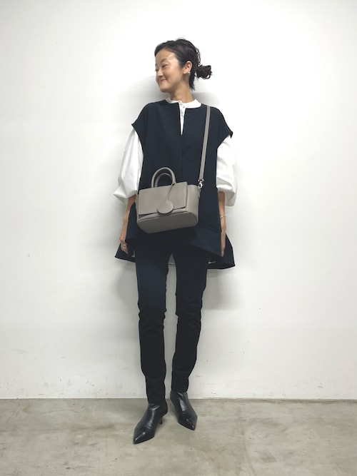 BEARDSLEY（ビアズリー） ブラウス シャツ ソデリブフレアシャツ