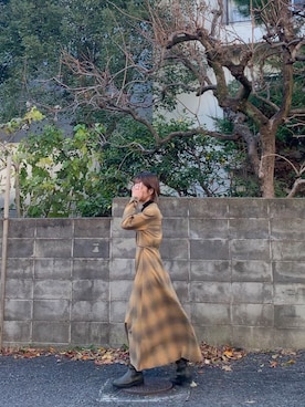 6(ROKU)＞BOA COLLAR ZIP COAT/コートを使った人気ファッション