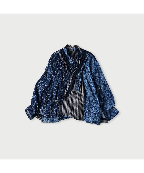 45R（フォーティファイブアール）の「二重織フラワープリントミックス