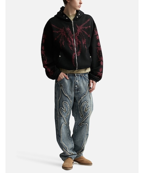 Thug Club（サグクラブ）の「Dragon Stud Zip-Up Hoodie（）」 - WEAR