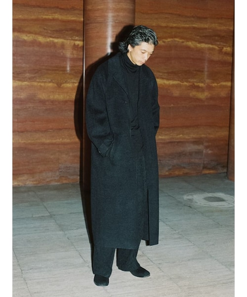 LIDNM（リドム）の「STRECCAN REVER COAT（チェスターコート）」 - WEAR