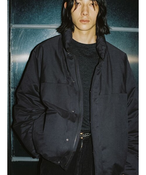 LIDNM（リドム）の「C/N PEACH WASHER PUFFER（ダウンジャケット