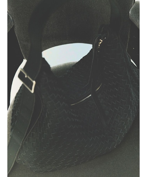 Llife（ライフ）の「Llife COW LEATHER MESH BAG（ショルダーバッグ