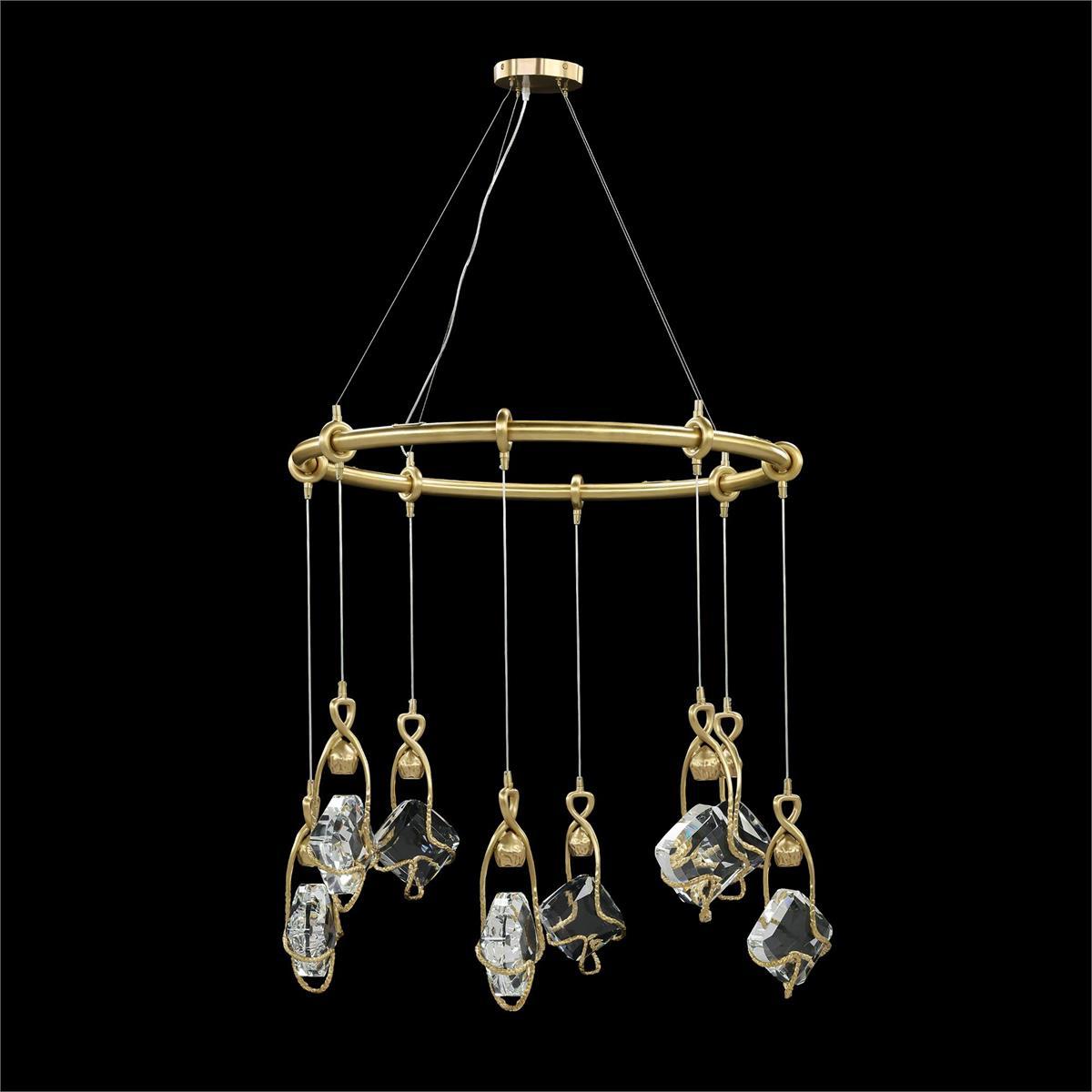 JOHN RICHARD Mirelle Eight-Light Chandelier AJC9473 | LEO