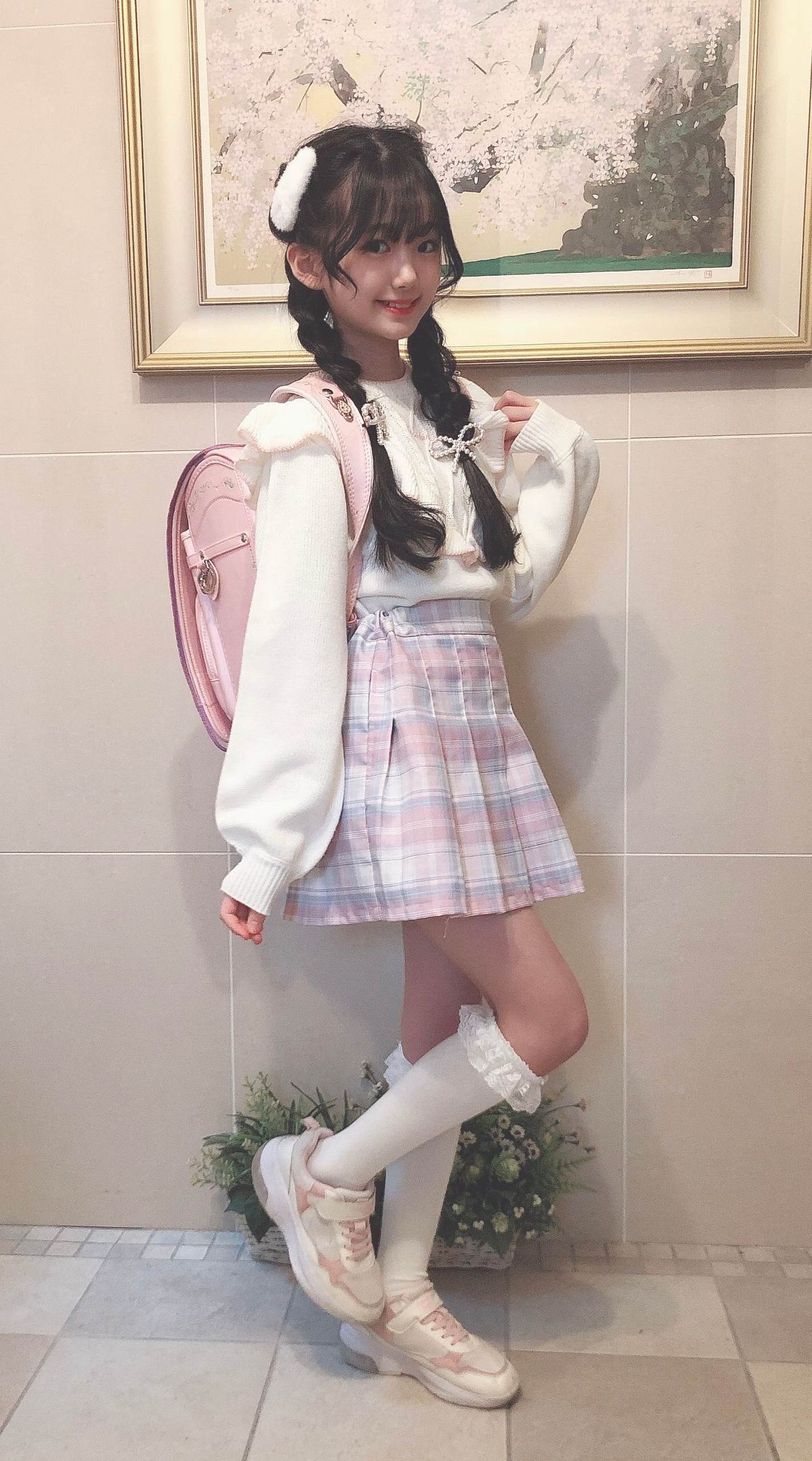 小学生カリスマ読者モデル】新学期の自分みがきをのぞき見♡〜ゆめ