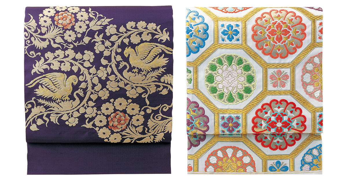 きものの文様【正倉院（しょうそういん）文様】歴史と格式ある、奈良