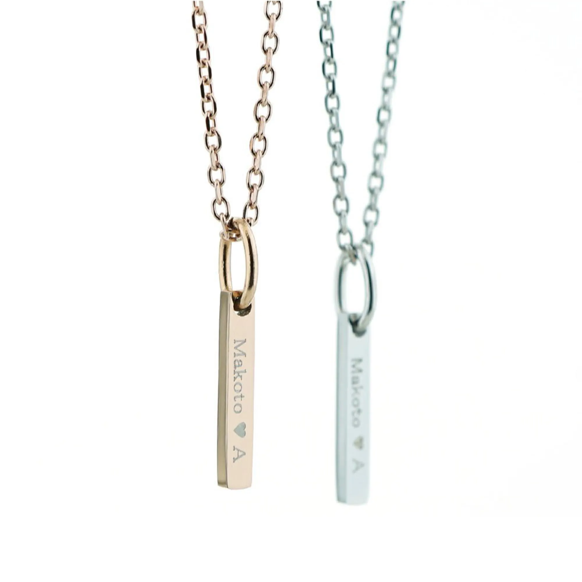 ペア/刻印】プレート ネックレス MS AP1004 | Alavel（エラベル）の