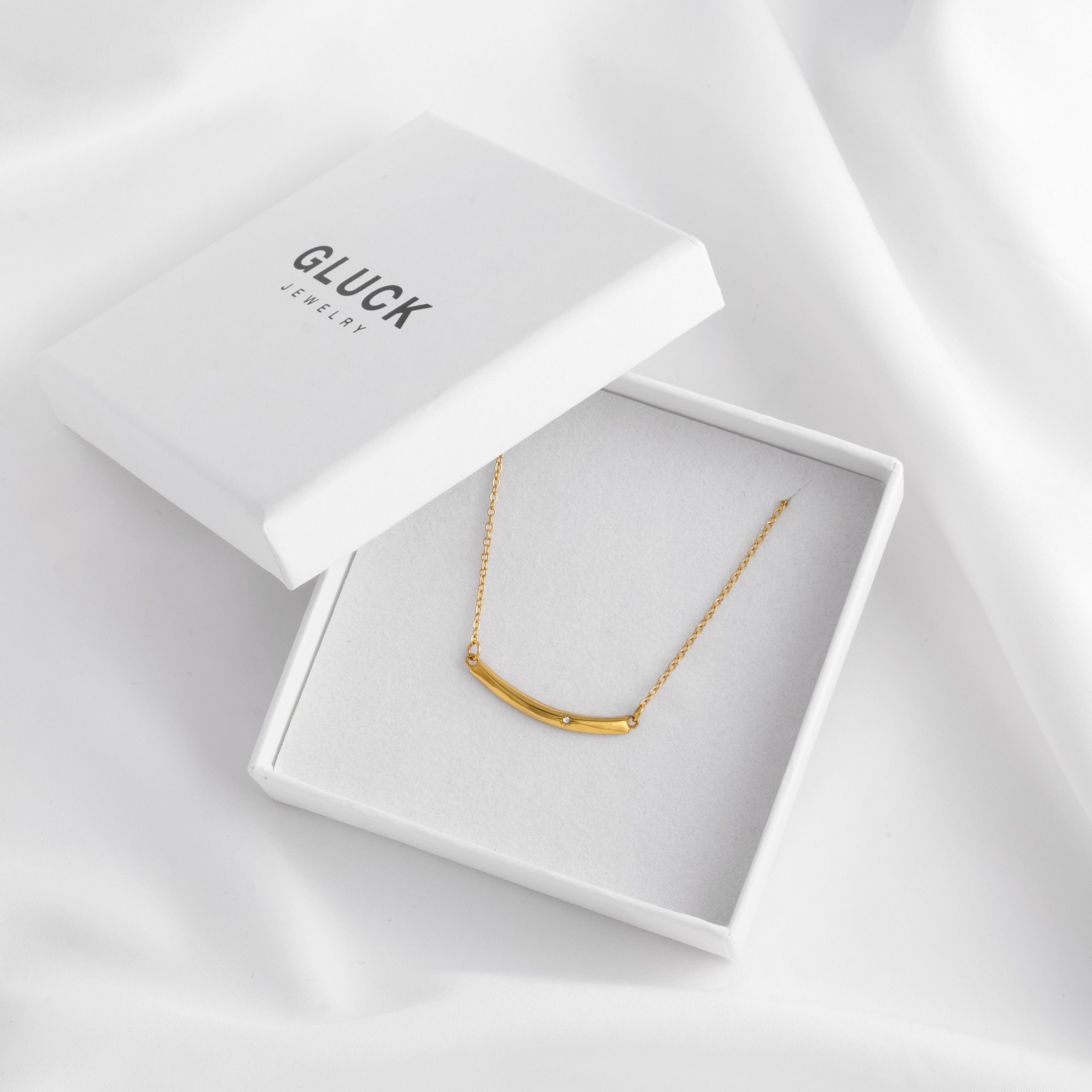 ペアセット/ギフトBOX付】バーネックレス | GLUCK（グルック）の