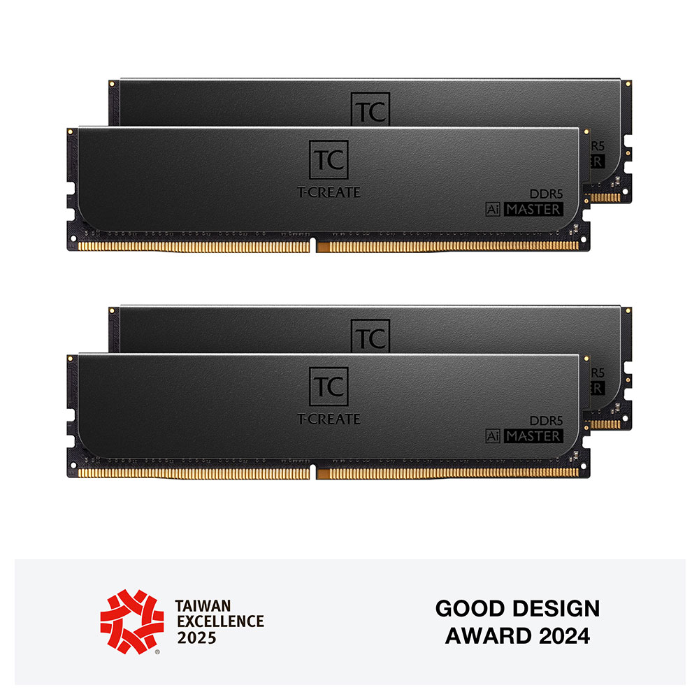 MASTER DDR5 WORKSTATION MEMORY BLACK 64GB(4x16GB) 6800MHz CL34