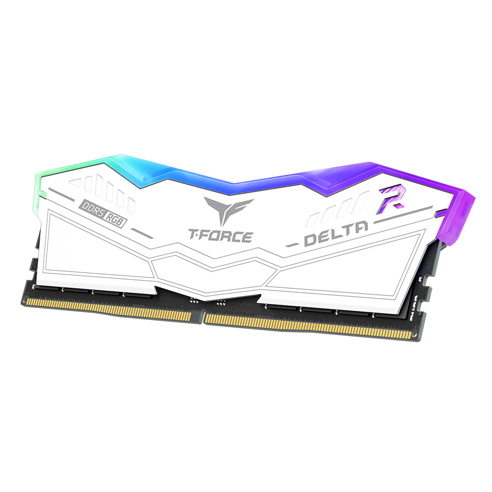 DELTA RGB DDR5 DESKTOP MEMORY WHITE 16GB(1x16GB) 5600MHz CL32