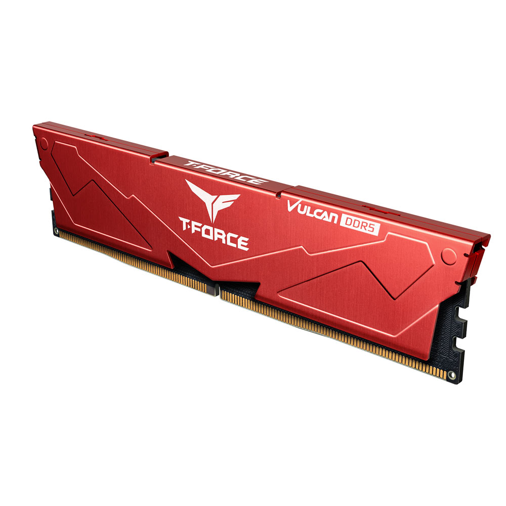 VULCAN DDR5 DESKTOP MEMORY RED 32GB(2x16GB) 6400MHz CL40 - TEAMGROUP